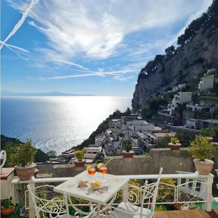 Casa Enzo Con Vista Mare 아말피
